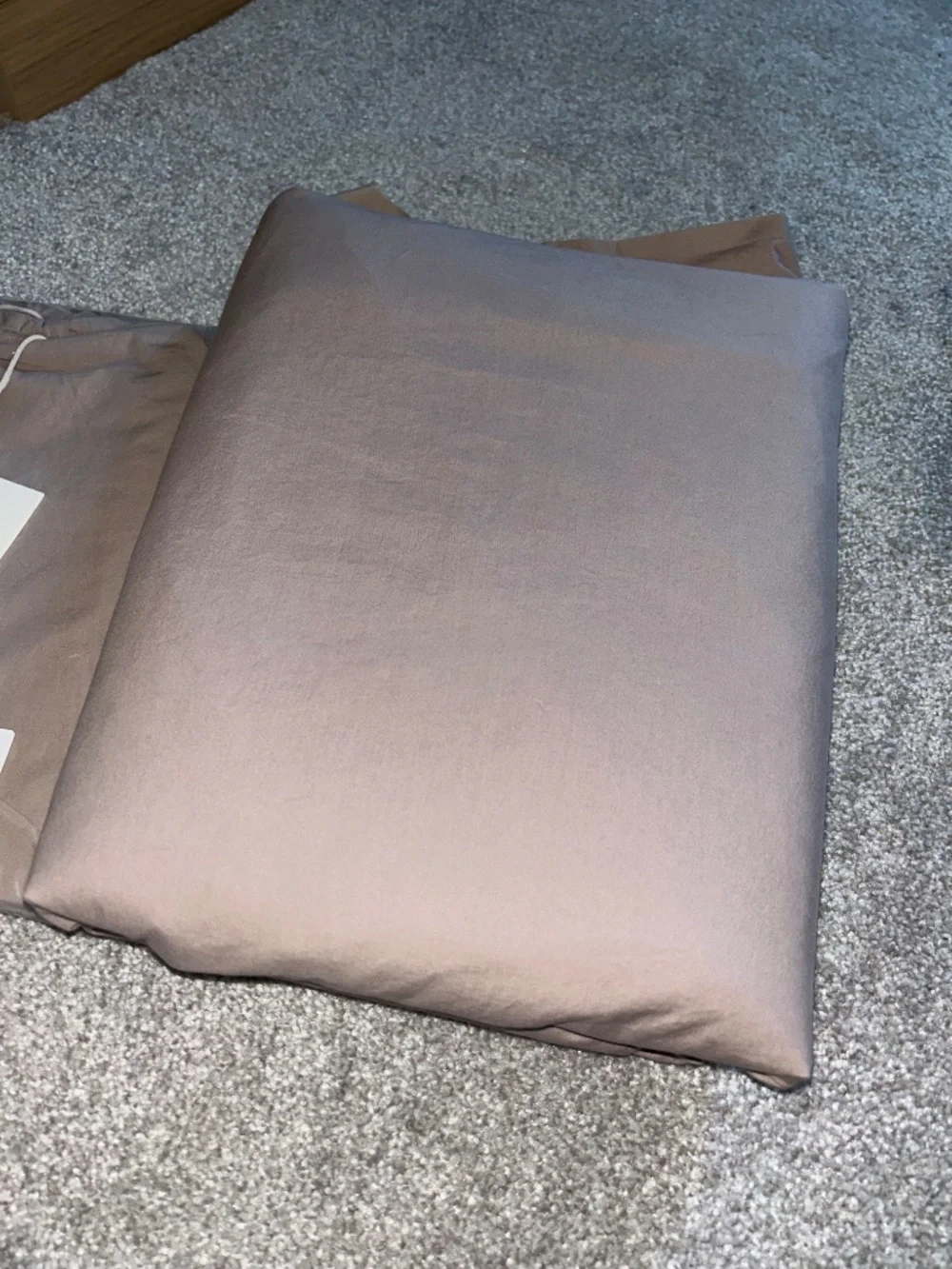 NWOT Brooklinen | Classic Percale Bedding Bundle - King Size, Oak and Portobello
